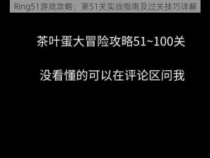 Ring51游戏攻略：第51关实战指南及过关技巧详解