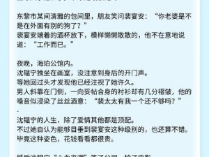 滋味 1V2 商洛笔趣阁：一本让你欲罢不能的言情小说