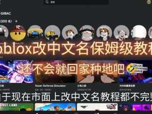 Roblox游戏如何轻松切换至中文版界面指南