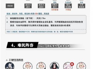 关于阴阳师因帝体系的配队详情：以策略为核心的高效组合建议