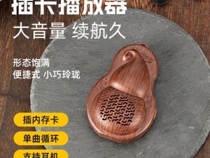 最新款葫芦播放器，高品质音乐享受，小巧玲珑方便携带