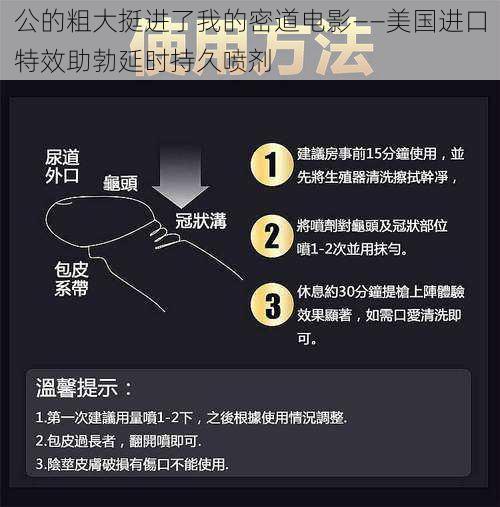 公的粗大挺进了我的密道电影——美国进口特效助勃延时持久喷剂