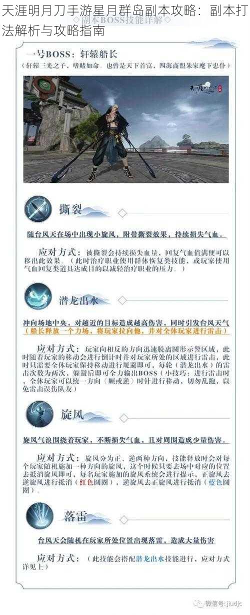 天涯明月刀手游星月群岛副本攻略：副本打法解析与攻略指南