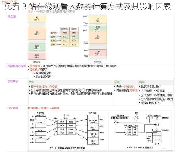 免费 B 站在线观看人数的计算方式及其影响因素