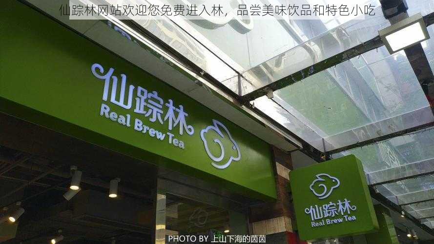 仙踪林网站欢迎您免费进入林，品尝美味饮品和特色小吃