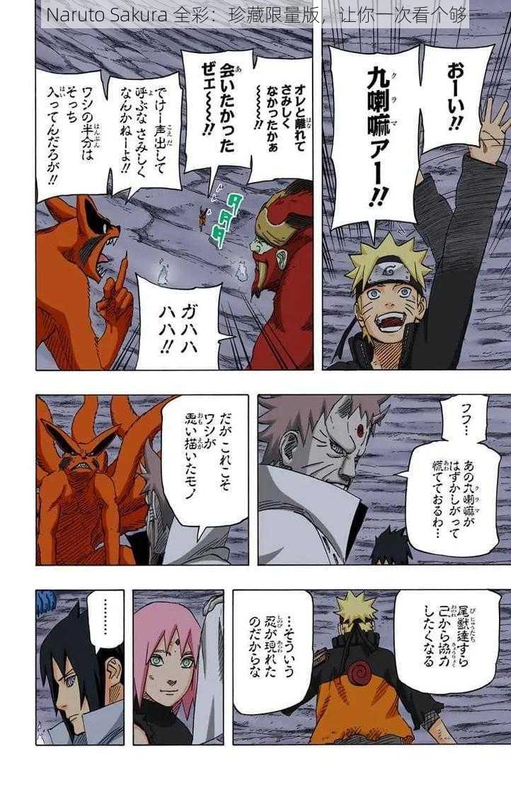 Naruto Sakura 全彩：珍藏限量版，让你一次看个够