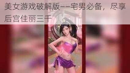 美女游戏破解版——宅男必备，尽享后宫佳丽三千