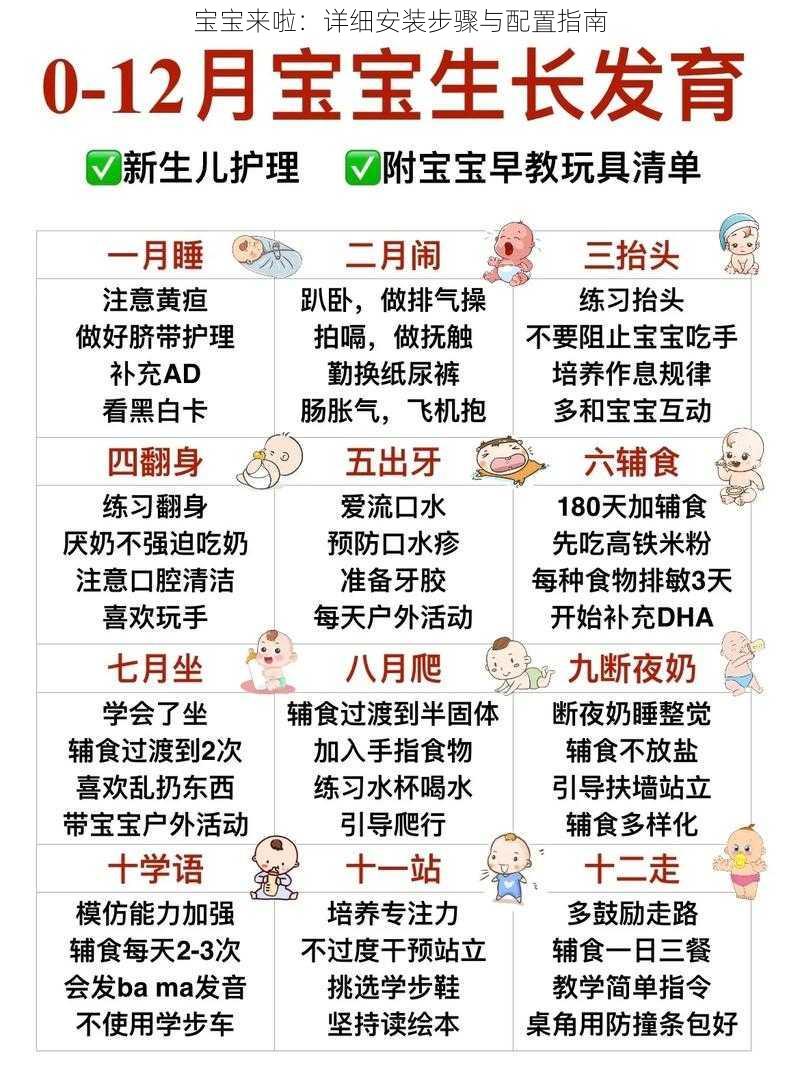 宝宝来啦：详细安装步骤与配置指南