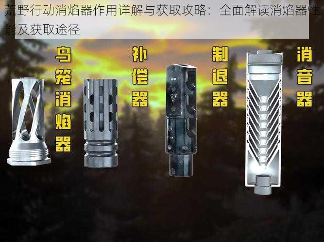 荒野行动消焰器作用详解与获取攻略：全面解读消焰器性能及获取途径