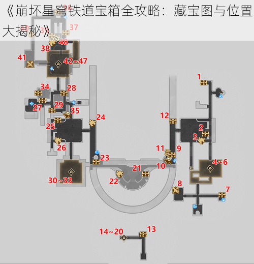 《崩坏星穹铁道宝箱全攻略：藏宝图与位置大揭秘》